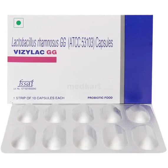 vizylac gg capsule 10's